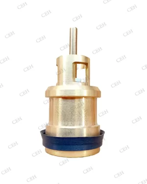 open flush valve in spindle