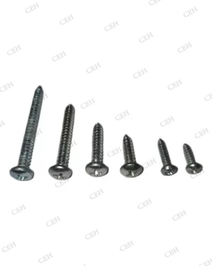 NORMAL PAN HEAD SCREW ZINC, NICKEL (+) HEAD
