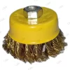 CALTEX  Wire Cup Brush (Golden)