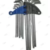 CALTEX & NORMAL Star type allen key 9 PC Set