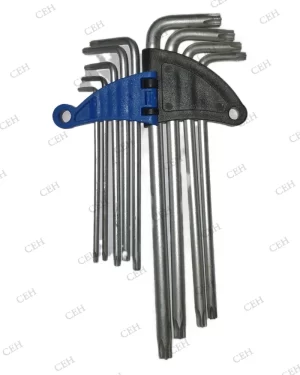 CALTEX & NORMAL Star type allen key 9 PC Set