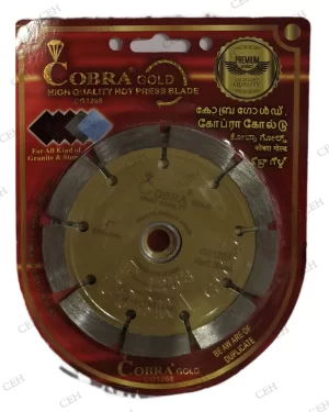 COBRA 4INCH 110MM Diamond Blade For Granite, Marble, Tile, Concrete Cutter