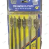 JON BHANDARI Trishul Flat Drill Bit 6 PC Set for Wood (triangular)