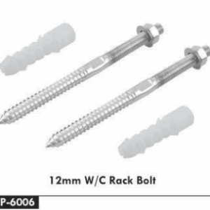 12 MM W/C RACK BOLT