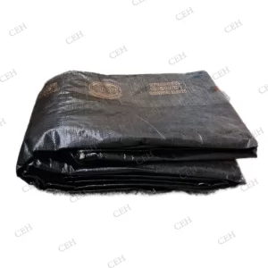 PVC TARPAULIN BLACK / YELLOW