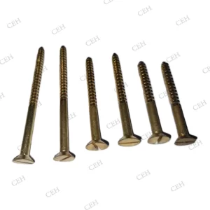 NORMAL WOOD SCREW PURE BRASS