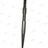 CALTEX Hex Shank Flat and Pointed Chisel for Tile Chipping/Wall Slotting/Scraping Masonry Brick 17