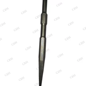 CALTEX Hex Shank Flat and Pointed Chisel for Tile Chipping/Wall Slotting/Scraping Masonry Brick 17