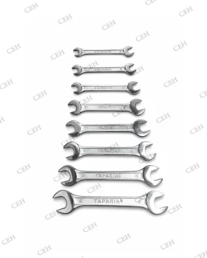 Taparia spanner double end open 8 pc set