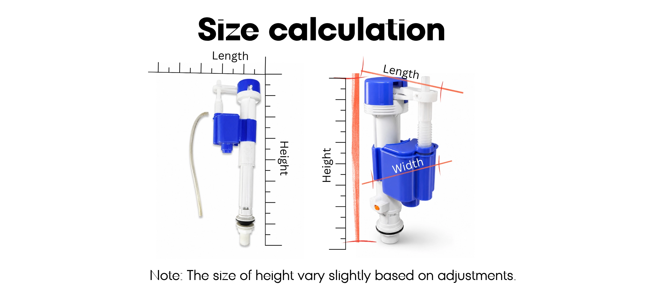 Inlet Valve Size Guide