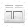 Geberit flush plate (3) Geberit flush plate