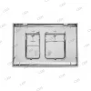Hindware flush plate